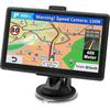Navegador GPS para Coche - 7 Pulgadas, Actualizaciones de Mapas Gratuitas de por Vida, Cámaras de Velocidad y Alertas de Puntos de Interés