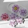 DIY Craft Molds 3D Simulated Flower Moulds DIY Project Molds Flower Shape Candle Molds Suitable for Crafts and Baking