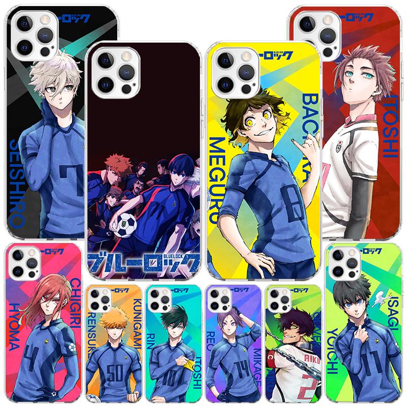 Hot Anime Blue Lock Phone Case For iPhone 17 Air 16 Pro Max 16E 15 + 14 Plus 11 12 13 Mini 7 8 SE Gift Print Cover Fundas