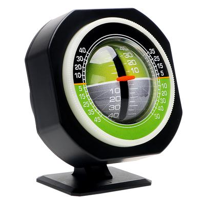 Built-in LED High-precision Luminous Car Compass Inclinometer Angle Auto Slope Meter Level Car Vehicle Declinometer Gradient