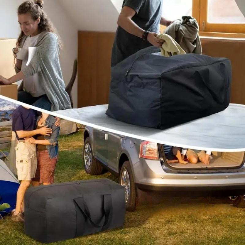 1PC Portable Storage Bag Outdoor Camping Bag Storage Bag Large Capacity Oxford Cloth Ultra Light Waterproof Portable Travel