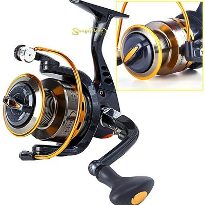SOUGAYILANG Fishing Reel  13BB+1RB  Spinning Reel Gear Ratio 5.5:1 Ball Bearing Sea Fishing