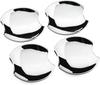 TONAUA Nissan Serena C28 Door Handle Cover 4P Mirror Chrome Plated ABS Scratch Protection Protector Knob Guard Car Exterior Accessory