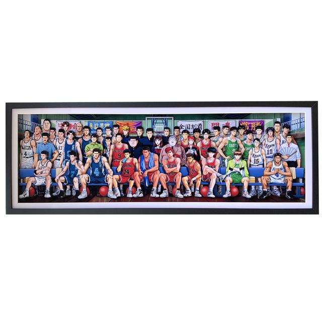 

Без рамки, японское аниме Slam Dunk, анимационные постеры, домашний декор для гостиной, декоративный принт, холст, настенные художественные картины, фотографии 20*40cm