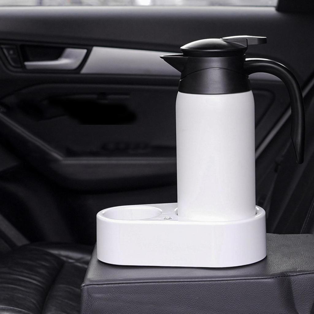12V 24V 800ml Car Kettle Electric Water Heater Bottle Versatile Portable for Long Time Self