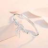 Korean Style Dreamcatcher Bracelet Women Silver Transport Beads Bangles with Tassel Girls Hand Chain Charm Bangle