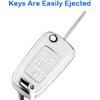 For Chevy Key Fob Cover with Keychain,Premium TPU Full Protection Key Case Shell for Equinox Camaro Cruze Malibu Impala Spark Sonic GMC