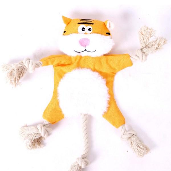 Ding Dong Pet Forest Friend Seil-Hundespielzeug, 3er-Set, 26 x 28 cm, gemischte Farben, 1 Set