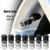 4Pcs Aluminum Car Tire Valve Caps Diamond Tyre Valve Airtight Cover For OPC Astra Insignia Corsa Mokka Vectra Accessories