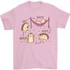 Funny Hedgehog Eat Sleep Repeat Lover Unisexs TShirt 100 Cotton
