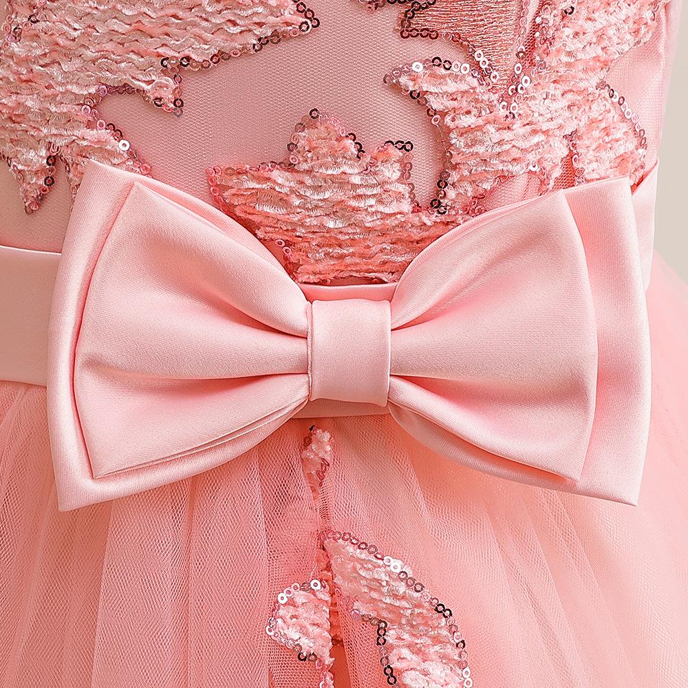 Abito Principessa in Tulle Soffice 2024 per Bambine - Gonna Lunga, Ideale per Matrimoni & Spettacoli, Adatto a Bambini Medi e Grandi