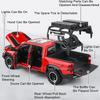 1:32 Mammoth RAM Alloy Miniature Model Diecast Pickup Toys with Sound Light Pull Back Doors Opened Metal Vehice for Boy Toy Gift