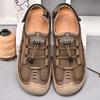 38-46 Summer Men's Large Fashion Outdoor Casual Sandals Handmade Mesh Breathable Sandals Beach Shoes