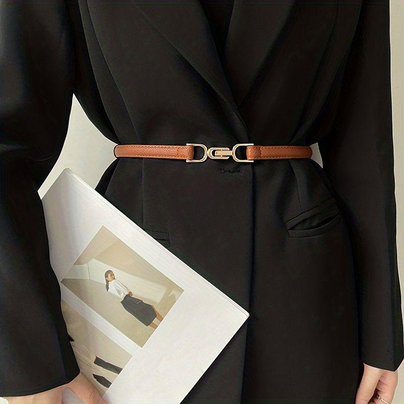 Contemporary Womens Summer Dress Accessories Pu Waist Belt In Various Elegant Shades