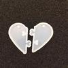 Handmade Creative Diy UV Resin Jewelry Liquid Silicone Mold Love Heart Resin Charms Pendant Molds Decorate Making Jewelry