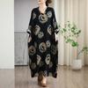 Vacation Style Travel V-Neck Vintage Dresses