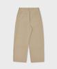 GLW Cotton Curved Pants Beige