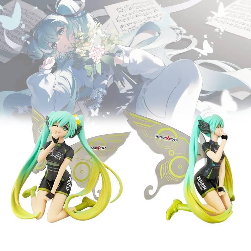 Miku Figure Hatsune Model Toy Cute Butterfly Tabletop Ornament Figurine Doll