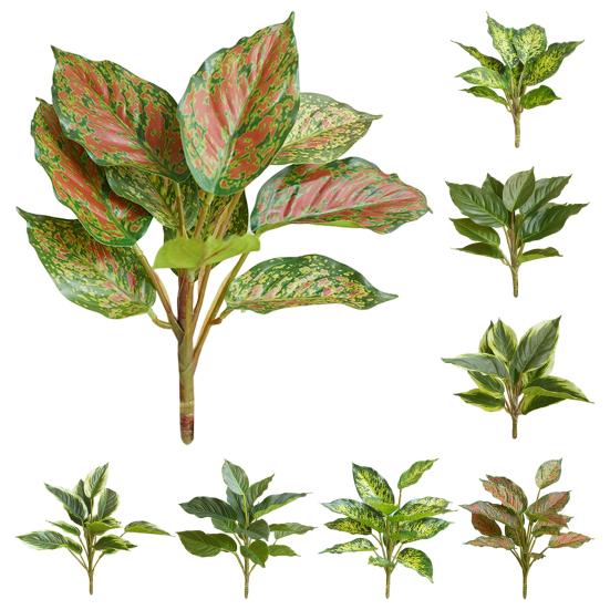 Plastic Faux Green Plant Easy Care Fancy Clear Vines Stem Fake