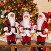 12-Inch Realistic Santa Claus Ornament: Cute, Creative Holiday Decoration