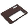 Mobile Phone Case ABS AllInclusive AntiFall Protective Cover for Samsung Galaxy Z Fold 1 W20(Brown )