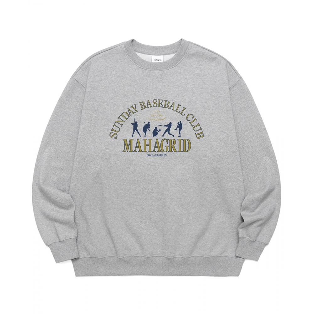 

MAHAGRID SBC PLAYERS SWEATSHIRT GREYMG2BFMM465A