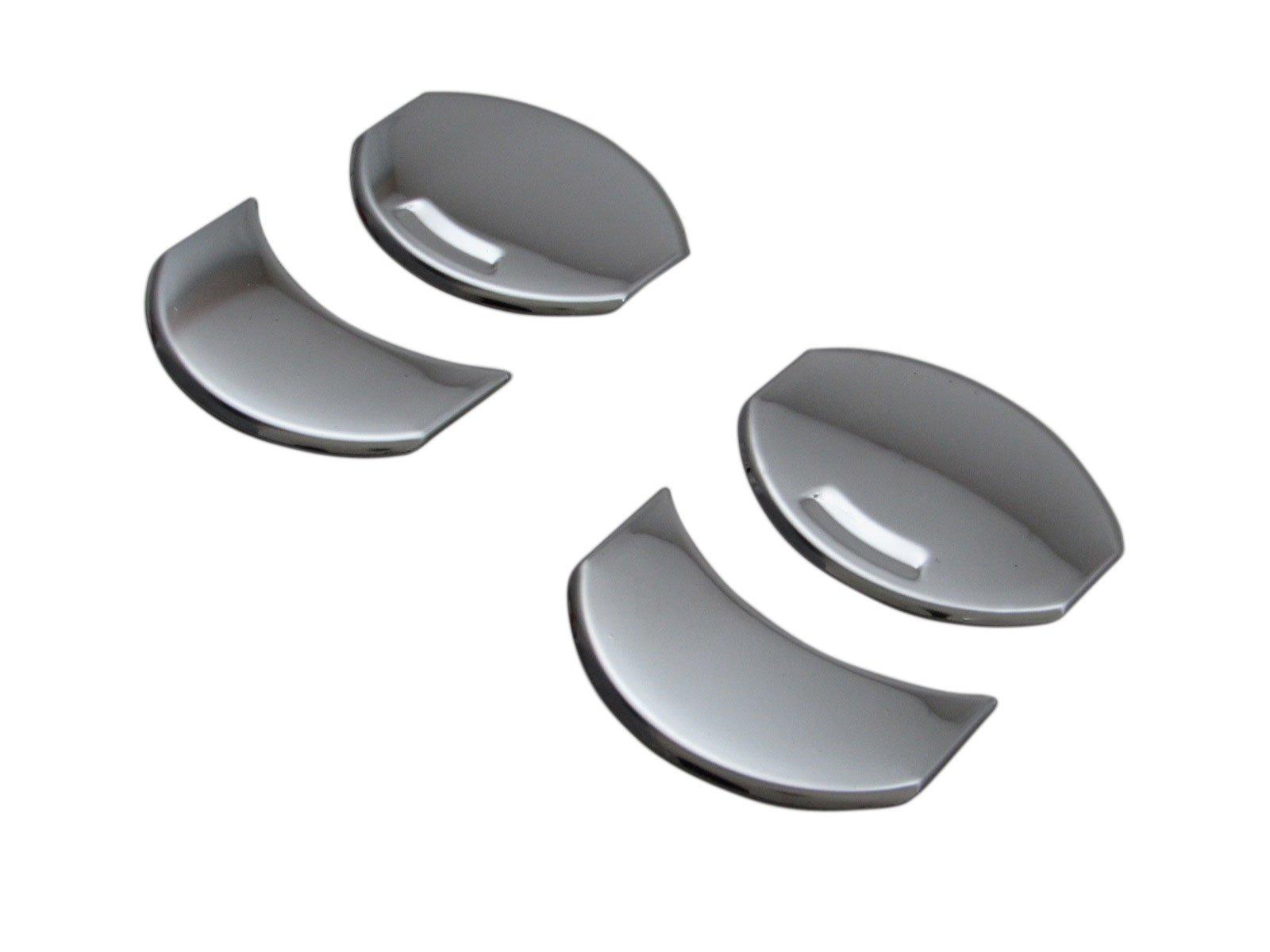 BRIGHTZ Mira Mirror Stainless Steel Front Air Conditioning Louver Covers Compatible with LA Mira eS (LA300S, LA310S) Ultra-High (4-Piece Set)