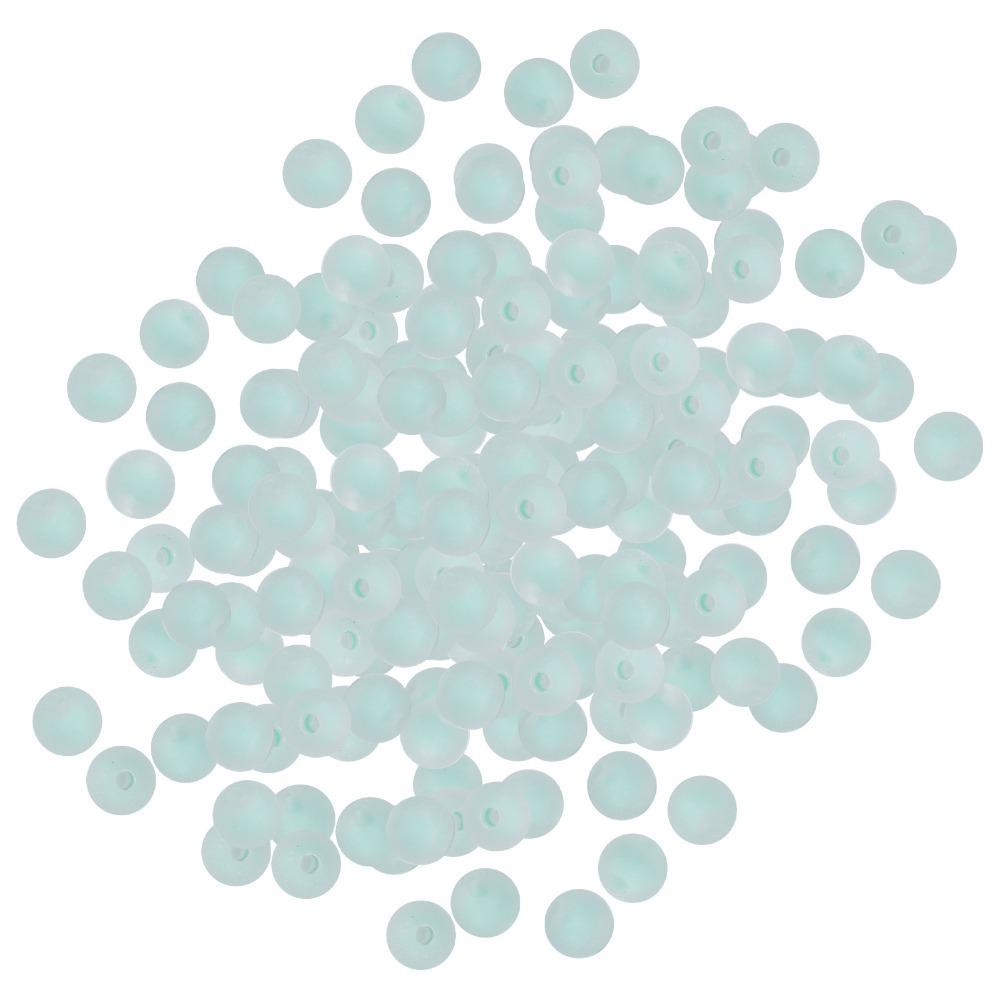 500g 8mm Frosted Beads Green DIY Jewelry Making Supplies Round Loose Beads  Bracelets Making