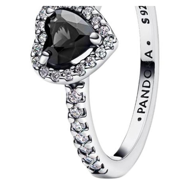Pandora Original Design - Rings for Men and Women, Couple Style, Silver 198421C04