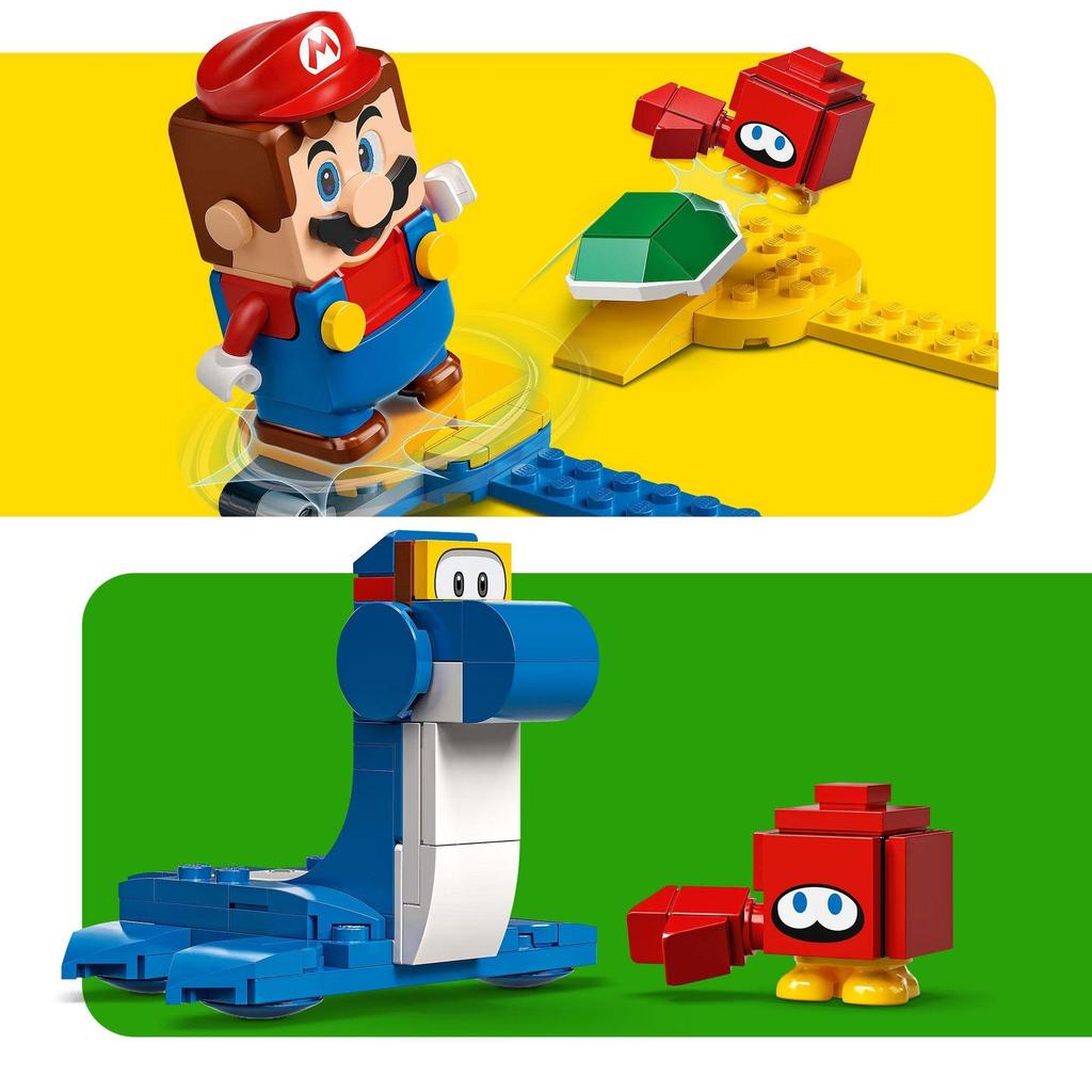 LEGO Super Mario Doshi and Swissi Challenge 71398, Toy, Building Blocks, Gift, Video Game, Boys and Girls, Ages 6 and Up