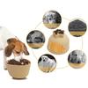 Silicone Pet Slow Feeder Bowl Anti-Choking Non-slip Easy Clean Slow Down Eating Food Bowl for Small Medium Large Breed Dogs Cats