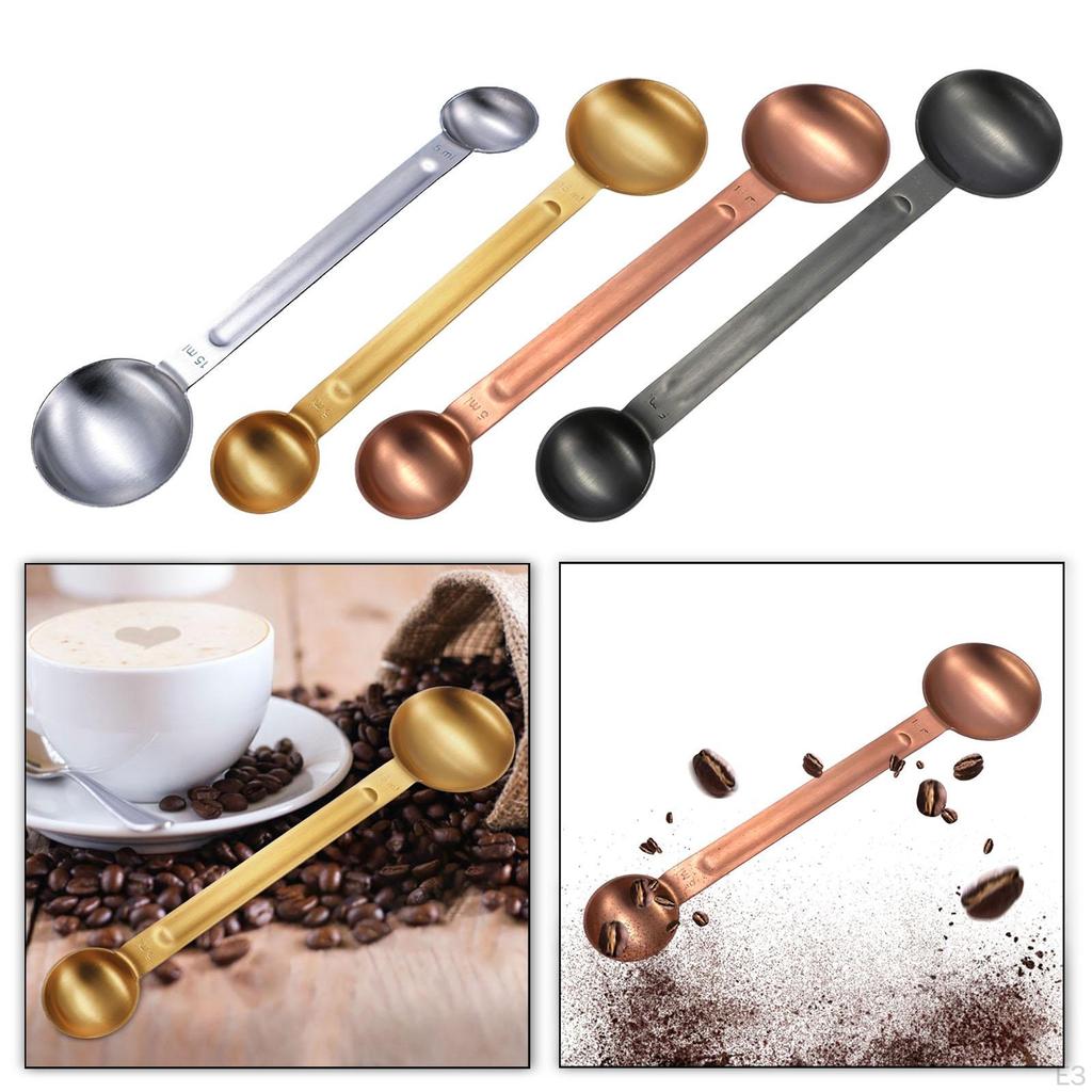 Coffee Measuring Spoon, Double-sided Tablespoon for Ground