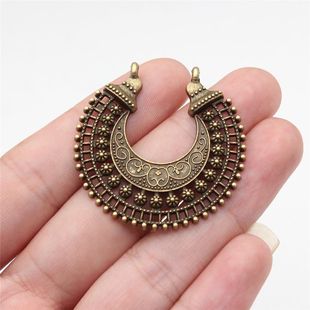 Accessories Parts Curved Necklace Connector Minimalist Jewelry Components QA013