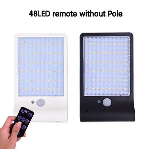 Rechargeable Solar Led Street Light Outdoor Garden Lamp PIR Motion Sensor Night Security Sconce Waterproof IP65 Outdoor Garden