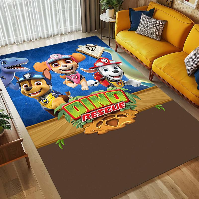 Dino Rescue Living Room Nonslip Area Rug Soft Carpet For Bedroom Game Playroom Sofa Office Home Decor Doormat Christmas Gift C922492