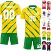Kit magliette personalizzate uomo e ragazza con nome e numero maglie da calcio personalizzate per ragazzi tuta da allenamento