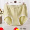 Plus Size Modal Cotton Seamless Mid-High Waist Triangle Panties for Women