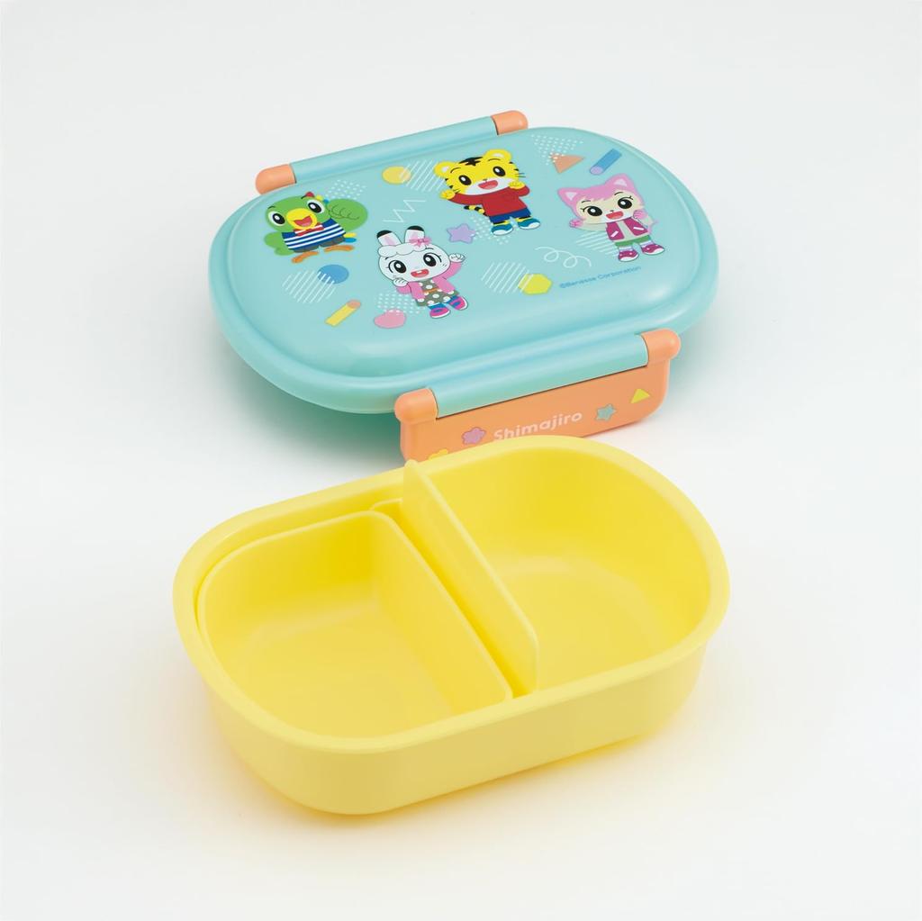 Skater Bento Lunch Made In Shimajiro POP Children's Box, 360ml, Japan, Design, QAF2BA-A
