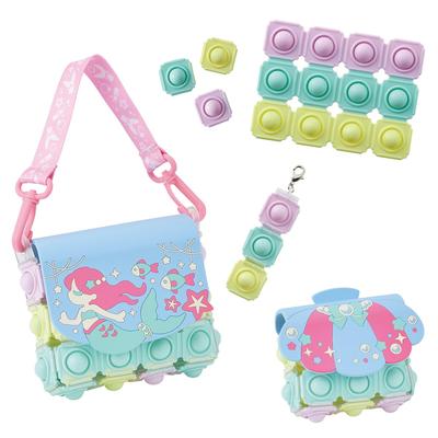 Zestaw toreb Push Pop Aqua Mermaid Zalecany dla dzieci w wieku od 5 lat [BANDAI] Life!!
