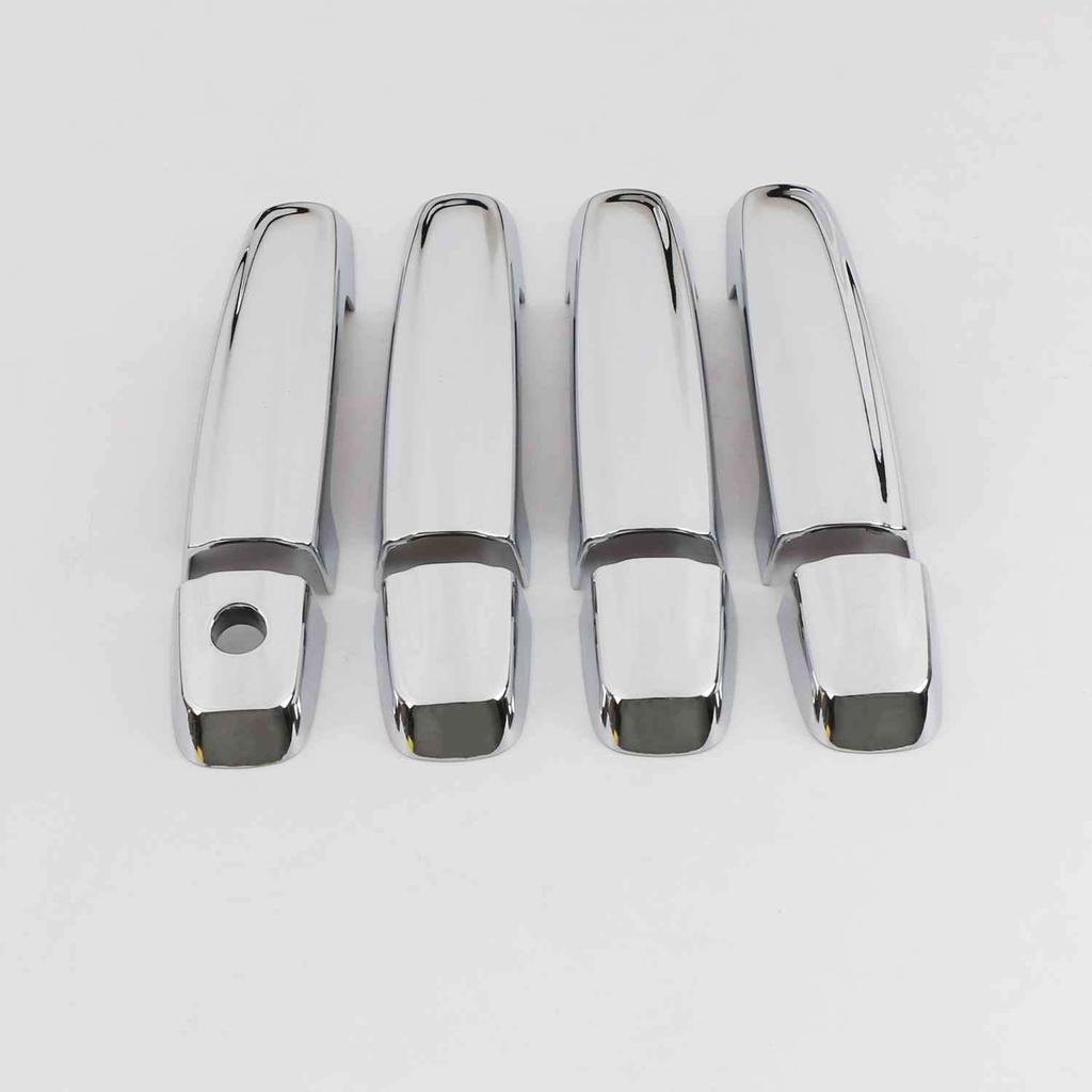 Car Decoration Door Handle Cover For Suzuki Swift 2005-2017 Carbon Fiber Silver Cars Accessories Styling Upgrade Modify A Car