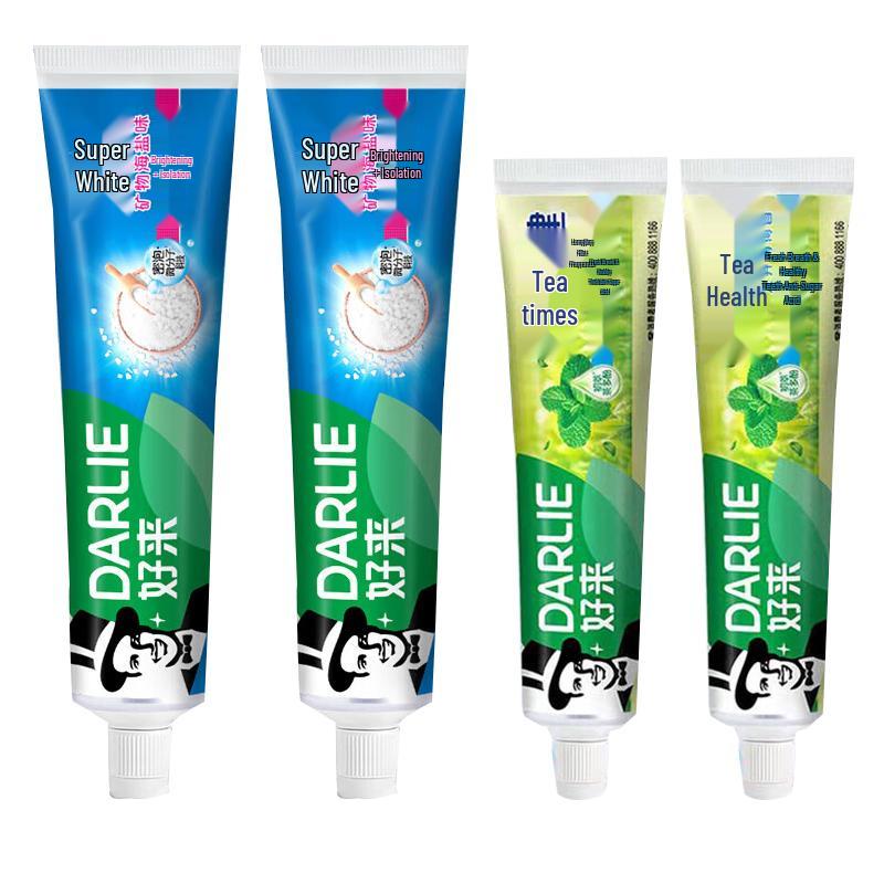 Darlie Fresh Clean Mineral Salt & Green Tea Toothpaste Bundle