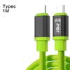 High-Power Fast Charging Usb/Type-C Charging Thickened 240w Liquid Silicone Rubber Mobile Phone Data Cable Smart Flash Charging