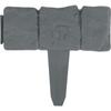 Plonos Garden Edging 250 Cm Pl-962 Gray