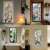 45*100cm Privacy Window Film Static Cling Frosted Window Film Stained Glass Stickers  Glass Door