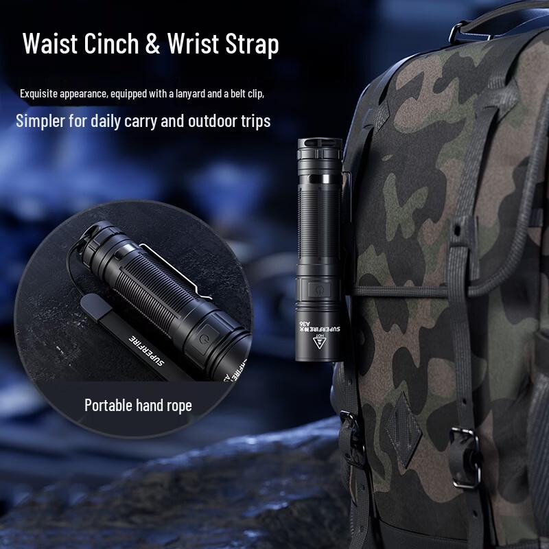 SupFire A36 Magnetic Tactical EDC Flashlight