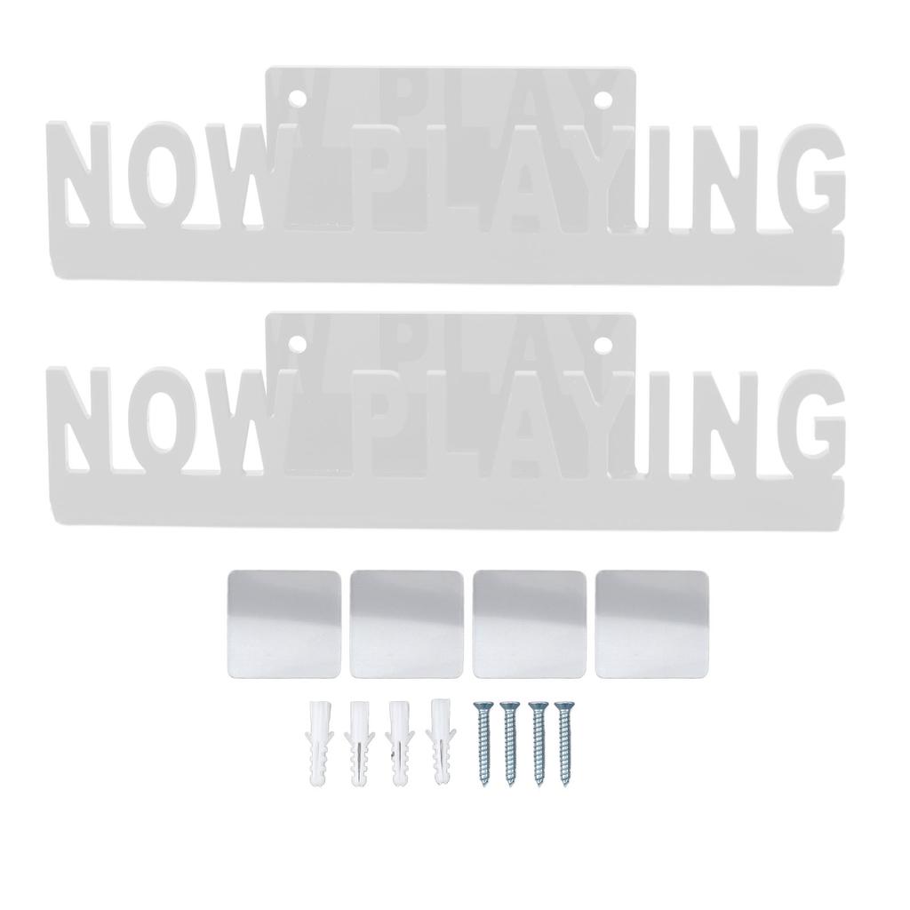 2KS Nyní hraje Stojan na vinylové desky Nástěnný držák Akrylový držák na album Záznamy Plovoucí knižní police