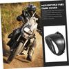 HEALEEP Motorcycle Cover Motorcycle Cover Replacement Air Engine Cooling Motorcycle Accessories Abs Black