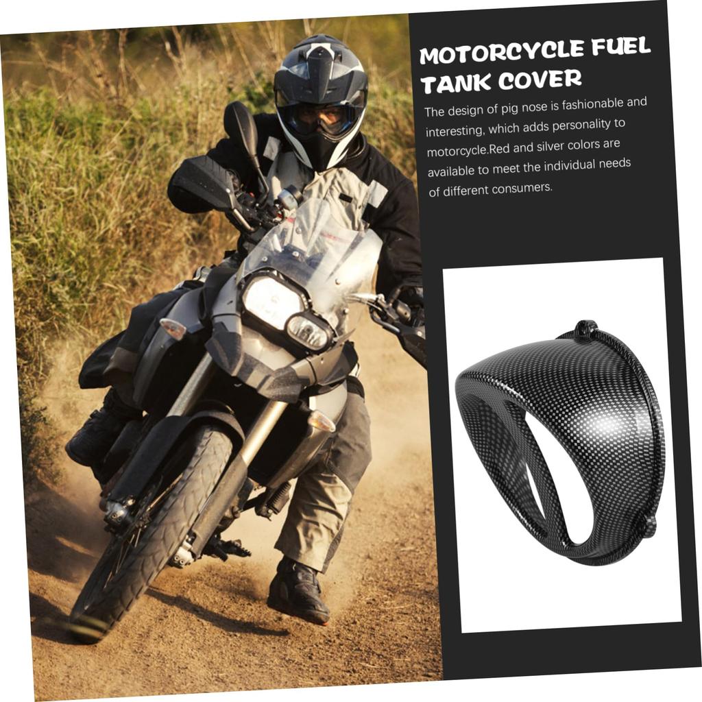 HEALEEP Motorcycle Cover Motorcycle Cover Replacement Air Engine Cooling Motorcycle Accessories Abs Black