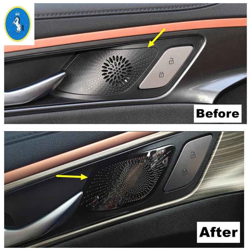 Black Car Dashboard Air AC / Storage Box / Door Handle Bowl Speaker Interior Accessories Cover Trim For Haval Jolion  - 2024