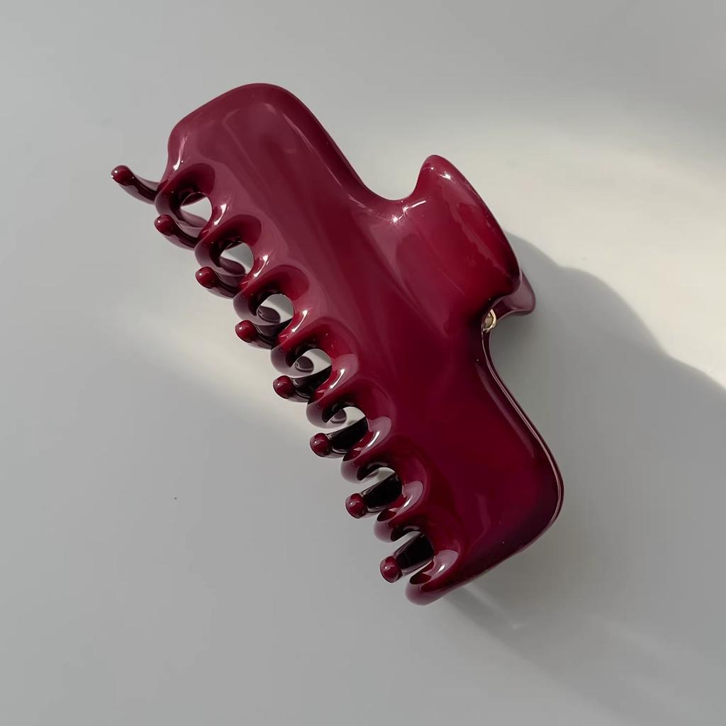 High-Quality Acetate Rectangular Hair Clip  New Style Large Size Thick Hair At The Back of The Head Elegant Shark Clip